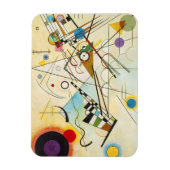 Flexible Kandinsky Composition VIII Magnet (Vertical)