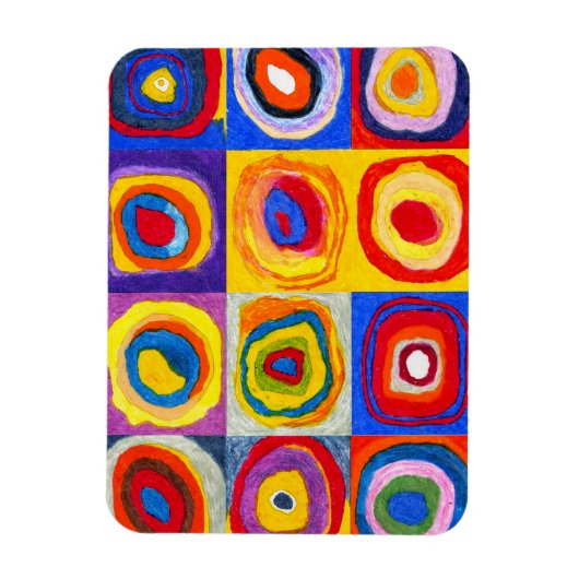 Flexible Kandisnky Circles Magnet (Vertical)