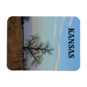 Flexible Kansas Country Road MAGNET (Horizontal)