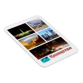 Flexible Kazakhstan - Mosaïque - Magnet (Côté Droit)