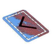 Flexible Kenaz Viking Rune Magnet - Connaissance! (Côté Droit)