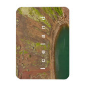 Flexible Kerid Crater Islande Magnet (Vertical)