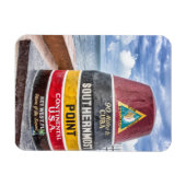 Flexible Key West Florida Magnet (Horizontal)