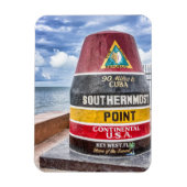 Flexible Key West Florida Magnet (Vertical)