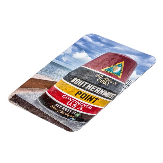 Flexible Key West Florida Magnet (Côté Gauche)