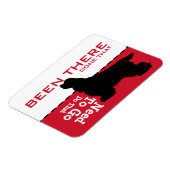 Flexible King Charles Cavalier Cocker Go Potty Magnet (Côté Gauche)