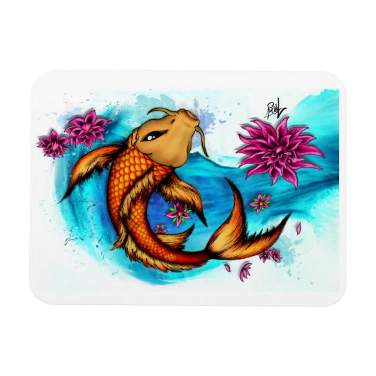 Flexible Koi Magnet (Horizontal)