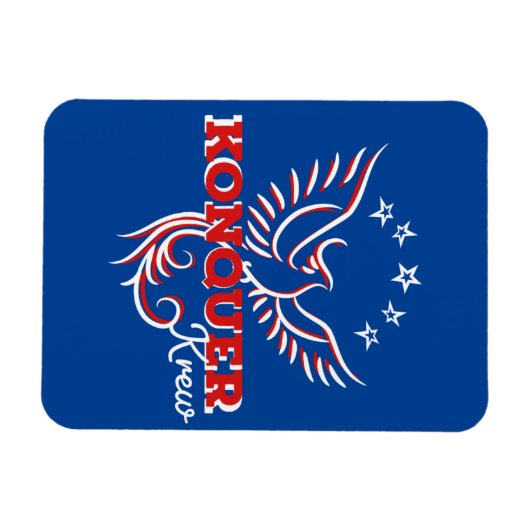 Flexible Konquer Krew Magnet (Horizontal)