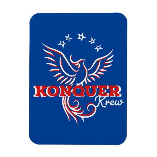 Flexible Konquer Krew Magnet (Vertical)