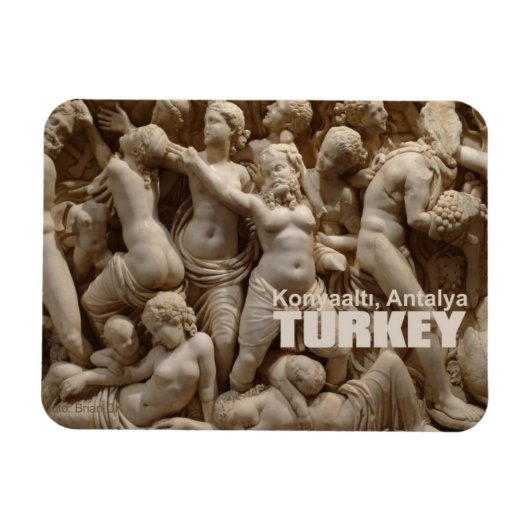 Flexible Konyaaltı, Antalya Turkey Fridge Magnet (Horizontal)