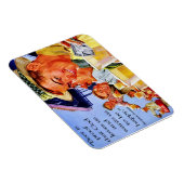 Flexible "La bière est la preuve que Dieu nous aime" Magnet (Côté Droit)