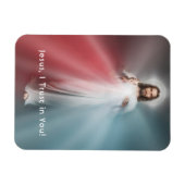 Flexible La Miséricorde Divine Image Pleine, Magnet (Horizontal)