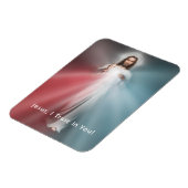 Flexible La Miséricorde Divine Image Pleine, Magnet (Côté Gauche)