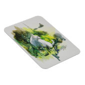 Flexible Lady In The Sun Premium Magnet (Côté Droit)