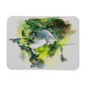 Flexible Lady In The Sun Premium Magnet (Horizontal)