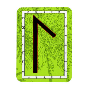 Flexible Laguz Viking Rune Magnet - LIFE!
