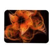 Flexible Lampe Abstrait Art Premium Magnet (Horizontal)