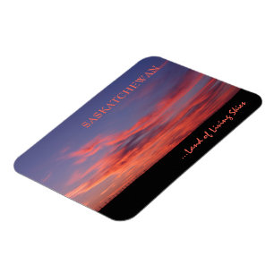 Flexible Land of Living Skies Photo Magnet