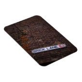 Flexible Lane en brique - Panneau de rue - Londres - Magnet (Côté Droit)