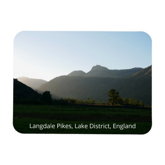 Flexible Langdale Pikes Magnet (Horizontal)