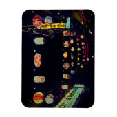 Flexible Lanternes chinatown de San Francisco #5 Magnet (Vertical)