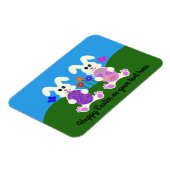 Flexible Lapin de Pâques #4 Magnet (Côté Gauche)