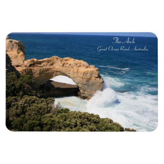 Flexible L'Arc, Great Ocean Road, Australie - Magnet (Horizontal)