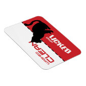 Flexible Lave-vaisselle Kitty Cat Magnet - Lavée Propre (Côté Droit)