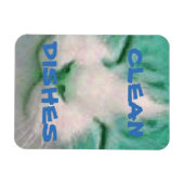 Flexible Lave-vaisselle Magnet Cat Clean (Horizontal)