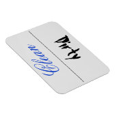 Flexible Lave-vaisselle Magnet Clean Dirty (Côté Droit)