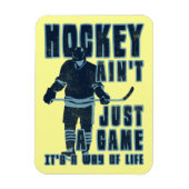 Flexible Le hockey n'est pas juste un jeu Flexi Magnet (Vertical)
