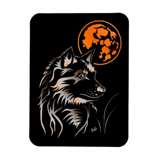 Flexible Le jeune Loup Premium Flexi Magnet (Vertical)