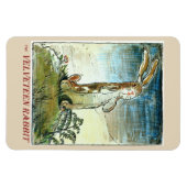 Flexible Le lapin Velveteen - Magnet (Horizontal)