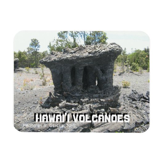 Flexible Le Magnet des volcans d'Hawaï (Horizontal)