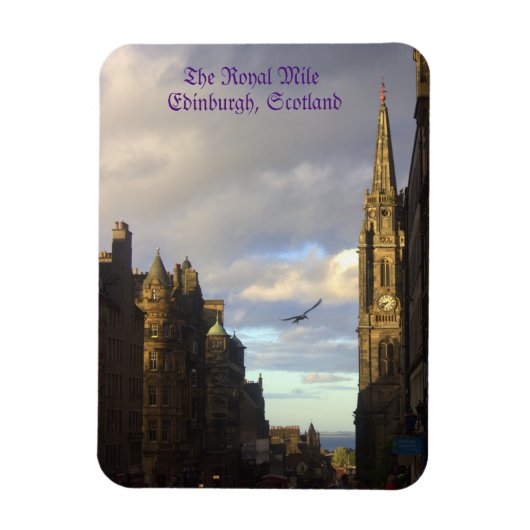 Flexible Le Royal Mile Magnet (Vertical)