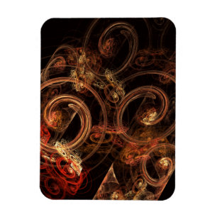 Flexible Le son de la musique Abstrait Art Premium Magnet