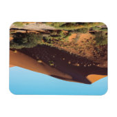 Flexible Les dunes de la Sossusvlei en Namibie Magnet (Horizontal)