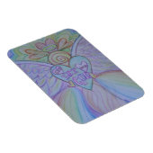 Flexible Let Love, Let God Rainbow Angel Magnet (Côté Droit)