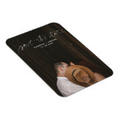 Flexible Lettré main Enregistrer la date Flexi Magnet (Côté Droit)