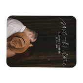 Flexible Lettré main Enregistrer la date Flexi Magnet (Horizontal)