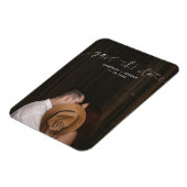 Flexible Lettré main Enregistrer la date Flexi Magnet (Côté Gauche)