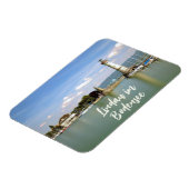 Flexible Lindau im Bodensee Allemagne Souvenir Magnet (Côté Gauche)