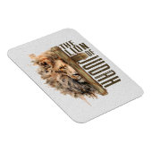 Flexible Lion de Judah Magnet (Côté Droit)