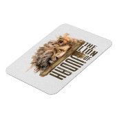 Flexible Lion de Judah Magnet (Côté Gauche)