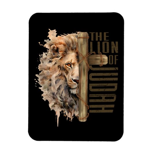Flexible Lion de Judah Magnet (Vertical)