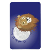 Flexible Lion - Étoile Flexi Magnet (Vertical)