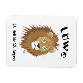 Flexible Lion - Étoile Flexi Magnet (Horizontal)