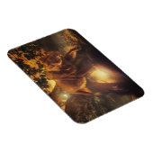 Flexible Lion of Judah - Rastafara - Reggae Rasta Magnet (Côté Droit)