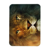 Flexible Lion of Judah - Rastafara - Reggae Rasta Magnet (Vertical)