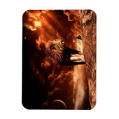 Flexible Lion of Judah - Rastafara - Reggae Rasta Magnet (Vertical)